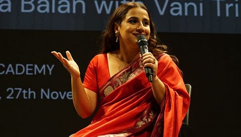 IFFI Goa 2023 …मग चांगल्या गोष्टी चित्रपटांमधून का घेत नाहीत ? : विद्या बालन यांचा सवाल
