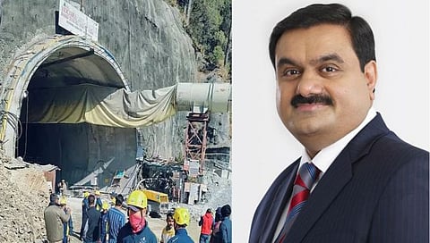 Uttarkashi Tunnel Rescue : उत्तरकाशी बोगदा बांधकामाशी कोणताही संबंध नाही : अदानी समुहाचा खुलासा