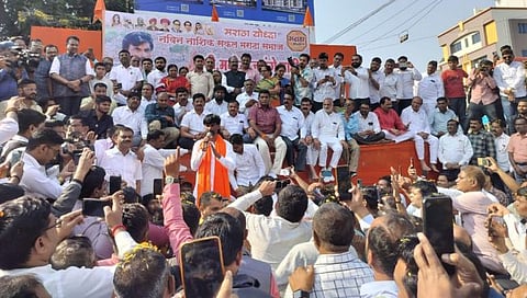 Manoj Jarange Patil In Nashik : काहींचे हिशोब चुकते करायचे आहेत : जरांगे पाटील