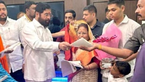 साक्री तालुका दुष्काळग्रस्त यादीत घ्यावा; आमदार मंजुळा गावित यांची मुख्यमंत्र्यांकडे मागणी