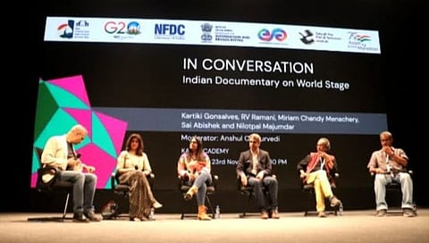 54th IFFI : ‘माहितीपट निर्मिती समोरील आव्हाने’ विषयावर दिग्गज निर्मात्यांनी मांडली मते