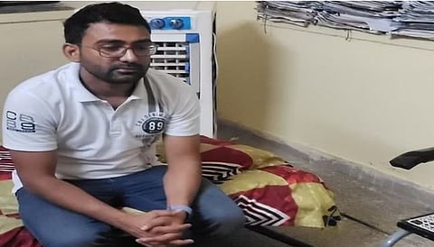 'ईडी'अधिकारी नवल किशोर मीणा.