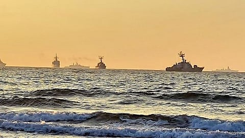 Navy Day : मालवणात नौदलाच्या थरारक कसरती