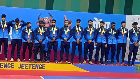 National Sports Games : कब्बडीत सेनादल-हरियाणाला सुवर्ण पदक