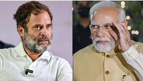 Rahul gandhi and pm modi