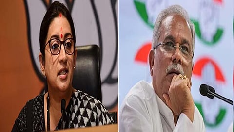 Mahadev betting app case | मुख्यमंत्र्यांनी ‘सत्तेत बसून सट्टेबाजीचा खेळ खेळला’: स्मृती इराणी