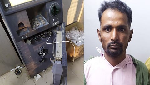 छत्रपती संभाजीनगर : चोरट्याने एटीएम फोडले, पैसे घेऊन पळणार तेवढ्यात पोलीस आले