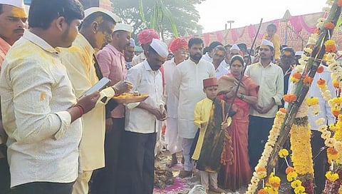 बाळूमामांची बकरी भुजवणे कार्यक्रम उत्साहात; हजारो भाविकांची उपस्थिती