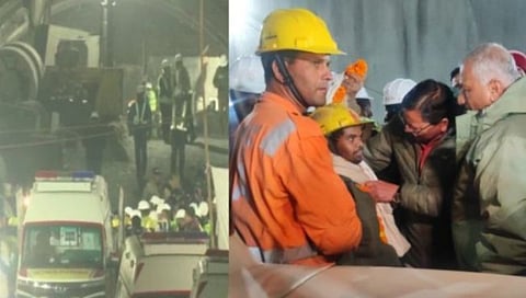 Uttarakhand Tunnel Rescue : पाझरणारे पाणी, चिरमुर्यांवर जगलो; मजुरांचे शहारा आणणारे अनुभव