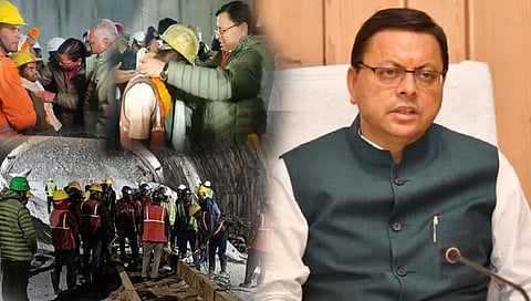 Uttarkashi Tunnel Rescue : ‘पीएम मोदींच्या पाठिंब्याने आमच्यासह बचावपथकाचे धैर्य वाढले’ : मुख्यमंत्री पुष्कर सिंह धामी