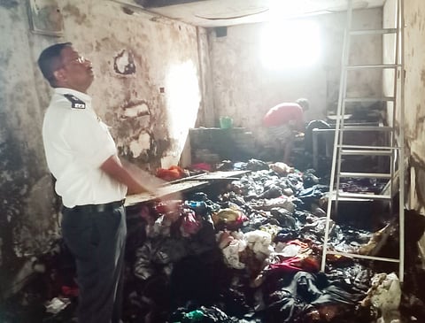 Pune News : गंगाधाम चौकात लॉन्ड्रीचे दुकान आगीत भस्मसात