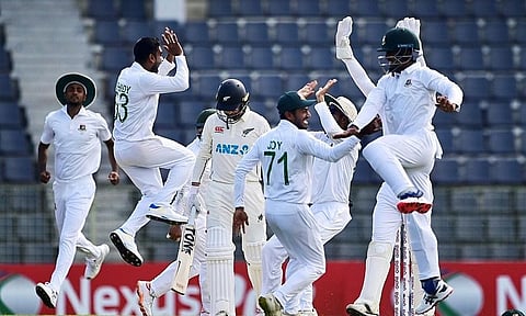 BAN vs NZ Test : बांगलादेशची द्विशतकी आघाडी! न्यूझीलंड बॅकफुटवर