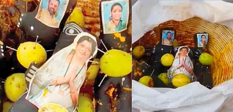 Pune Crime News : पुण्यात उमेदवारांच्या फोटोंना जादूटोणा, भाणामती; ग्रामपंचायत निवडणुकीत धक्कादायक प्रकार