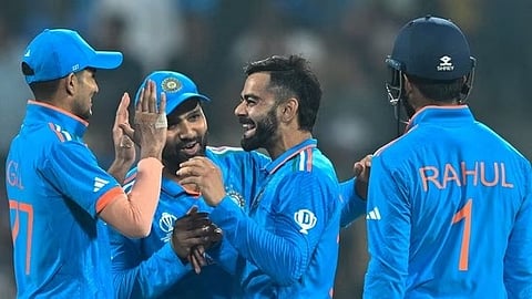 Team India in WC Final : भारताची दिमाखात फायनलमध्ये धडक! उपांत्य सामन्यात न्यूझीलंडचा पराभव
