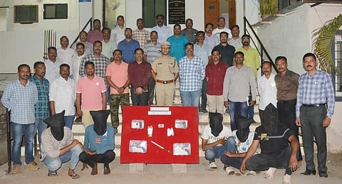 सातारा : कराडात दरोडा टाकण्याच्या तयारीतील टोळी गजाआड