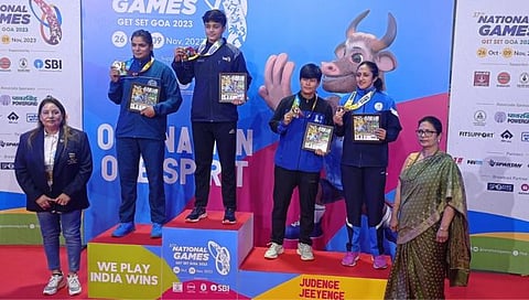 National Games 2023 : उशूमध्ये राजस्थानच्या नमीता बन्सलला सुवर्ण पदक