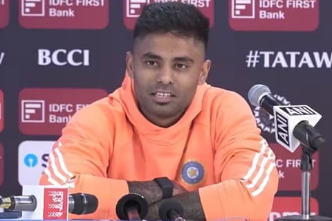 Suryakumar Yadav Press : सूर्यावर पत्रकारांचा बहिष्कार? पत्रकार परिषदेला दोघेच हजर
