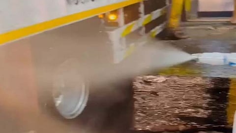 वायू प्रदूषण रोखण्यासाठी पनवेल मनपाचा प्रयोग