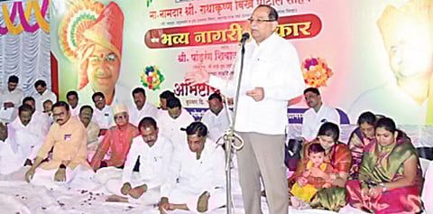 भारत विकास यात्रेद्वारे योजना लोकांपर्यंत..! : मंत्री राधाकृष्ण विखे पाटील