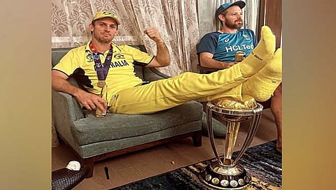 Mitchell Marsh : विजयाचा उन्माद आणि बेधुंदी, ऑस्ट्रेलियाच्या ‘या’ क्रिकेटपटूचे संतापजनक वर्तन!