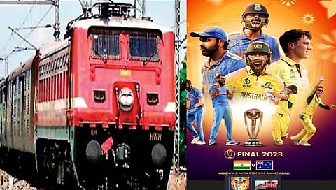 IND vs AUS Cricket World Cup final | क्रिकेटप्रेमींसाठी खुशखबर! मध्य रेल्वेकडून मुंबई ते अहमदाबाद विशेष ट्रेन