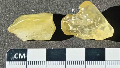 ‘त्या’ विचित्र काचांची निर्मिती उल्कापातामुळेच!