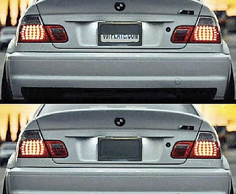 Pimpri News : गुन्हा करा; नंबर प्लेट झाका !