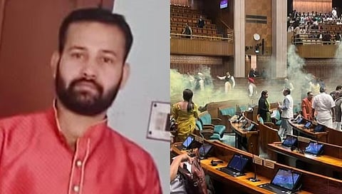 सद घुसखाेरी प्रकरणातील सूत्रधार ललित झा याने संसदेमध्ये तरुणांनी घुसखोरी केल्याचा व्हिडिओ सोशल मीडियावर शेअर केला होता.