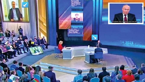 ‘एआय’ची कमाल… पुतीन यांनी घेतली पुतीन यांचीच मुलाखत!