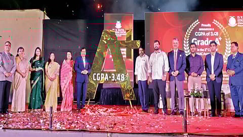 डी. वाय. पाटील अभिमत विद्यापीठास नॅकचे ‘ए प्लस’ मानांकन