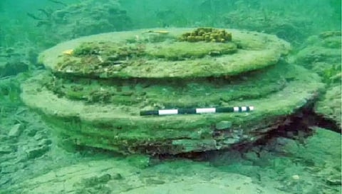 पाण्याखाली 375 वर्षांपूर्वीचे शहर की नैसर्गिक रचना?