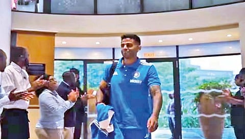 IND vs SA : पावसाच्या सरीने केले खेळाडूंचे स्वागत