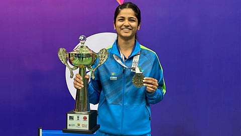 वडणगेतील प्रेरणला बॅडमिंटनमध्ये सुवर्ण पदक