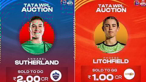 WPL auction 2024 | प्रारंभीच्या लिलावात कांगारूंचे वर्चस्व, ‘सदरलँड’ला २ कोटी, तर फोबीला १ कोटीची बोली