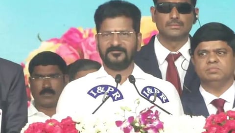 Telangana CM Revanth Reddy Oath Ceremony | तेलंगणात ‘रेवंत’ राज! मुख्यमंत्रीपदी रेवंत रेड्डी यांनी घेतली शपथ