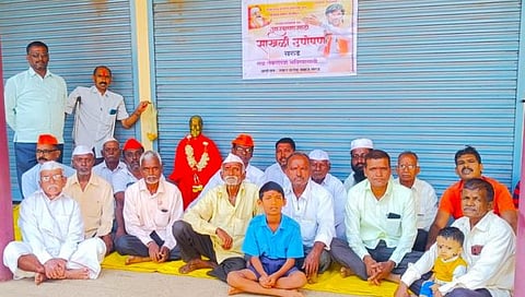 कोल्हापूर: सरूड येथे मराठा समाजाचे साखळी उपोषण पूर्ववत सुरू