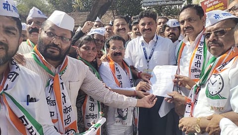 Nashik News : भाजप सरकारविरोधात जयंत पाटील यांच्या नेतृत्वाखाली शेतकरी आक्रोश मोर्चा