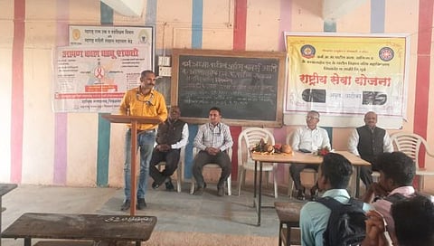 Dhule Pimpalner : कर्म.आ.मा. पाटील महाविद्यालयात एच.आय.व्ही. सप्ताह