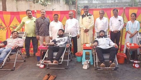 पिंपळनेरला मोफत नेत्रतपासणी, रक्तदान व मोतीबिंदू शस्त्रक्रिया शिबिर