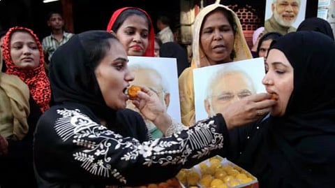 LokSabha 2024 | ‘शुक्रिया मोदी भाईजान’ : मुस्लिम महिलांना भाजपकडे आकर्षित करण्यासाठी भाजपची नवी कँपेन