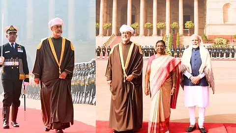 Oman Sultan in India