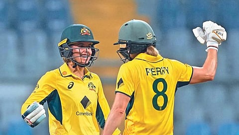 INDw vs AUSw :ऑस्ट्रेलिया 6 विकेटस्नी विजयी