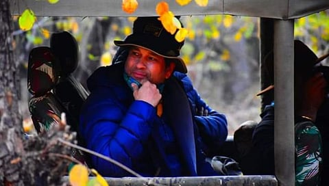 चंद्रपूर : मास्टर ब्लास्टर सचिन तेंडुलकर तीन दिवसाच्या ताडोबा मुक्कामी