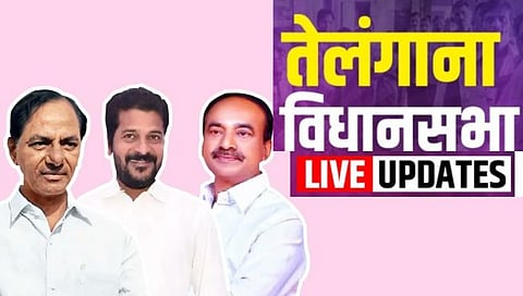 Telangana Election Result Live Updates : तेलंगणात काँग्रेसचा बहुमताचा आकडा पार, ६४ जागांवर आघाडी
