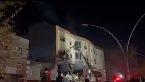 Iraq university fire : इराकमध्ये विद्यापीठाच्या वसतिगृहाला आग; १४ विद्यार्थी ठार, १८ जखमी