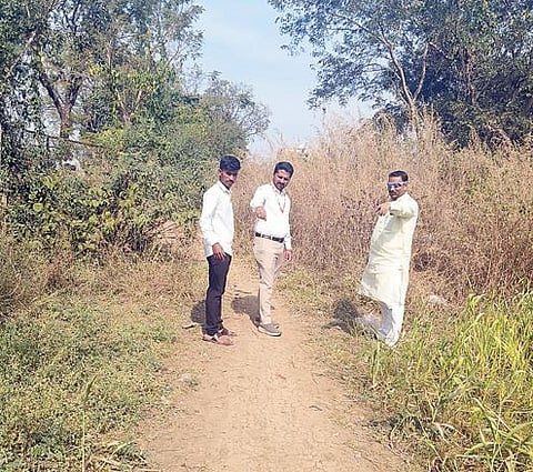 धायरीच्या प्रस्तावित डीपी रस्त्यांच्या जागेची पाहणी; ‘आम आदमी’चा पाठपुरावा