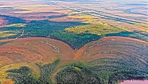 आठ हजार वर्षांपूर्वी सैबेरियात होता ‘किल्ला’