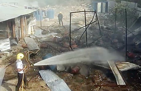 एकापाठोपाठ दहा सिलिंडरचे स्फोटाने विमाननगर हादरले; जीवितहानी नाही