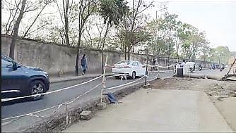 Pimpri News : रस्त्याच्या कामामुळे नागरिक हैराण