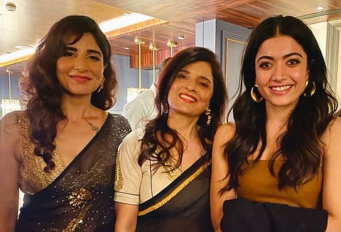 saloni batra with rashmika